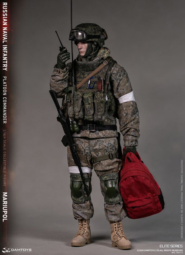 Russian Federation Navy Infantry Commander Mariupol 1/6