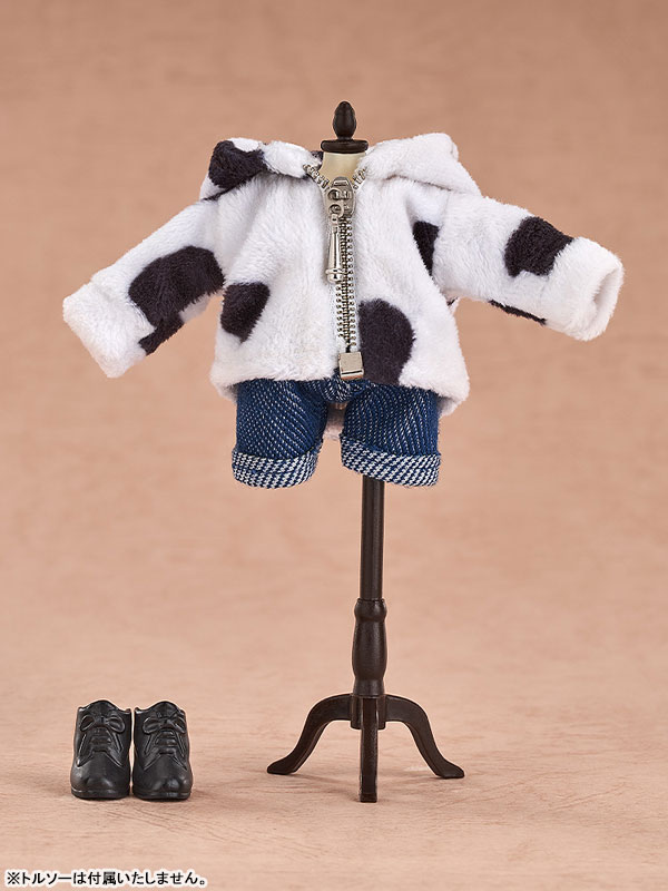 Nendoroid Doll Outfit Set Animal Hoodie - Milk & Coffee Milk