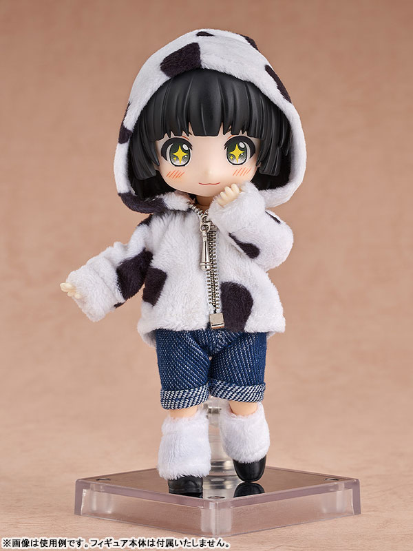 Nendoroid Doll Outfit Set Animal Hoodie - Milk & Coffee Milk