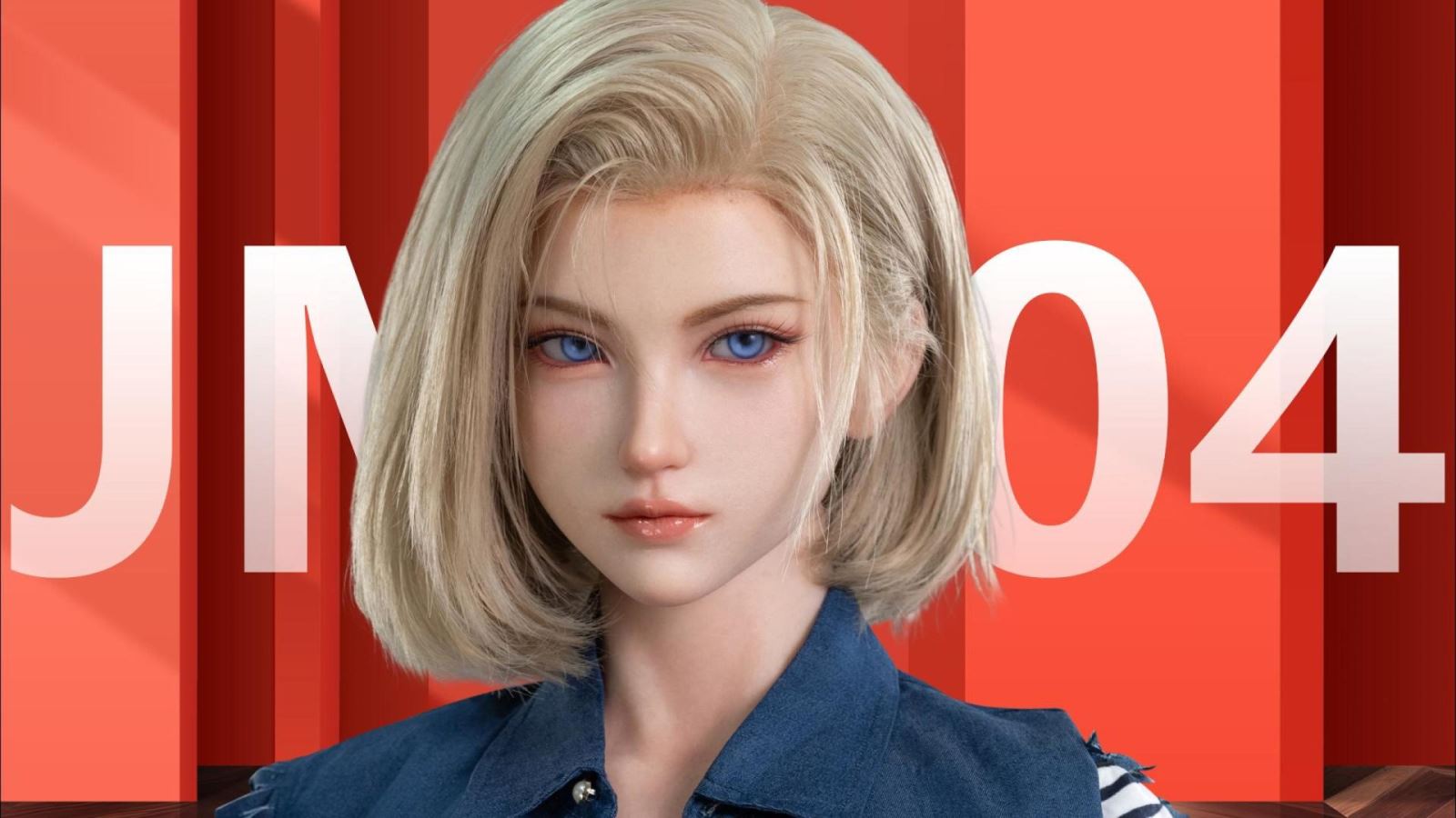 Cyber ​​Battle Girl Android 18 - Dragon Ball 1/1 Life-Size [JM004]