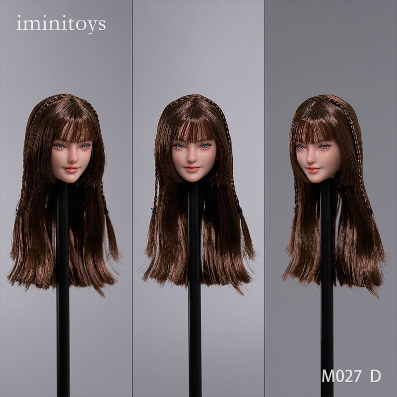Xuanmei girl head sculpt 1/6
