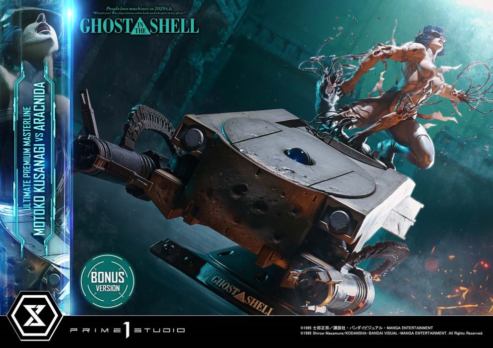 Motoko Kusanagi VS Arachnida - GHOST IN THE SHELL