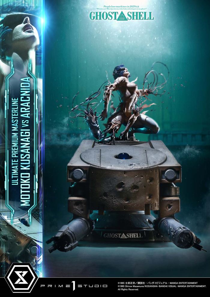 Motoko Kusanagi VS Arachnida - GHOST IN THE SHELL