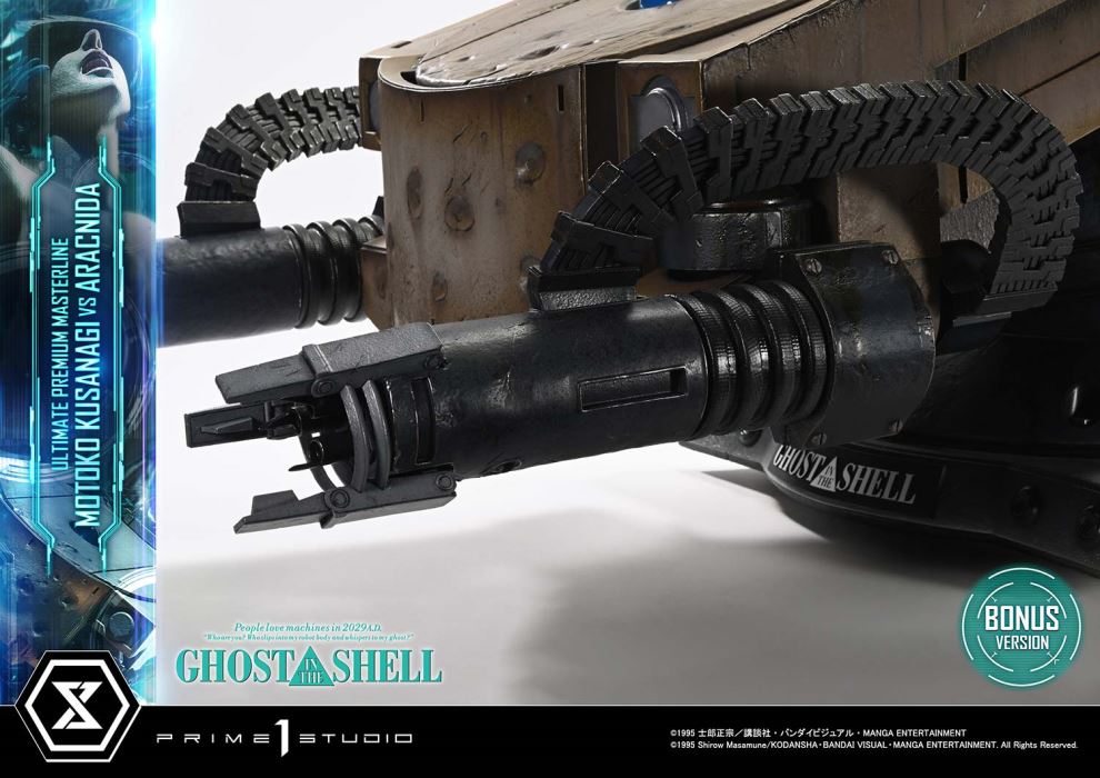 Motoko Kusanagi VS Arachnida - GHOST IN THE SHELL