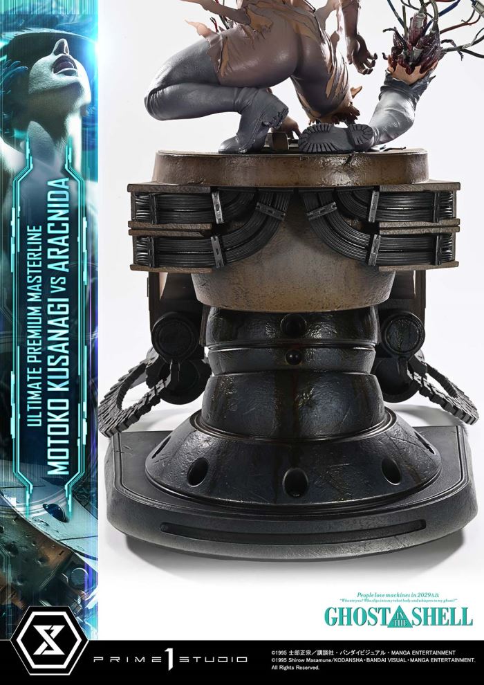 Motoko Kusanagi VS Arachnida - GHOST IN THE SHELL