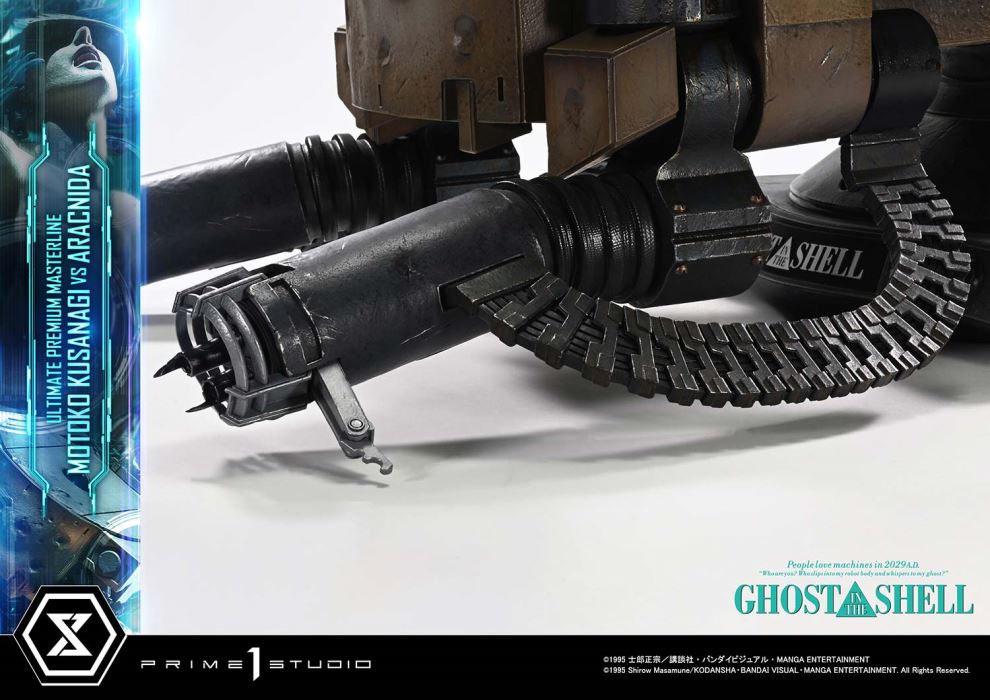 Motoko Kusanagi VS Arachnida - GHOST IN THE SHELL