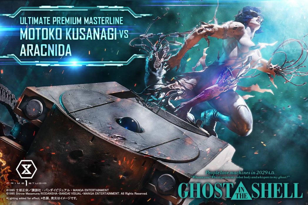 Motoko Kusanagi VS Arachnida - GHOST IN THE SHELL