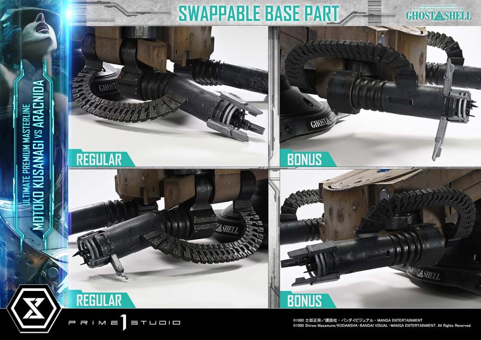 Motoko Kusanagi VS Arachnida - GHOST IN THE SHELL