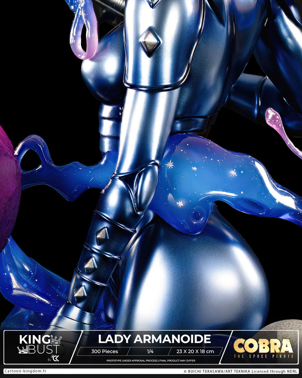 The space pirate Cobra Lady Armanoide Bust 1/6