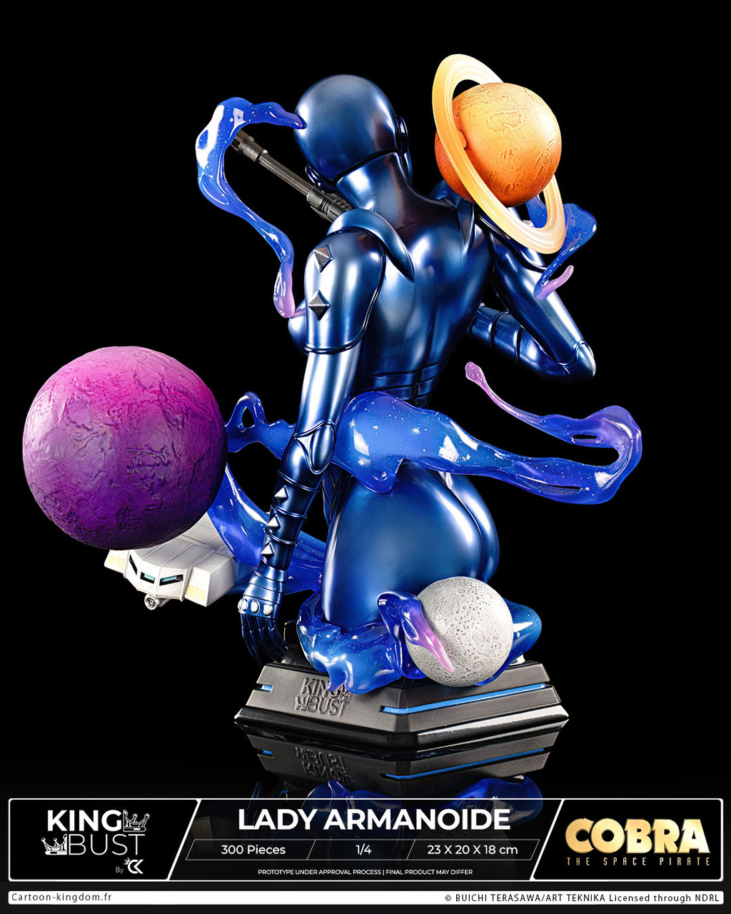 The space pirate Cobra Lady Armanoide Bust 1/6