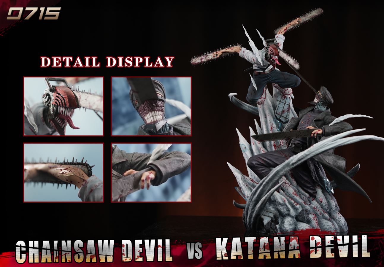 Chainsaw Devil vs Katana Devil - Chainsaw Man