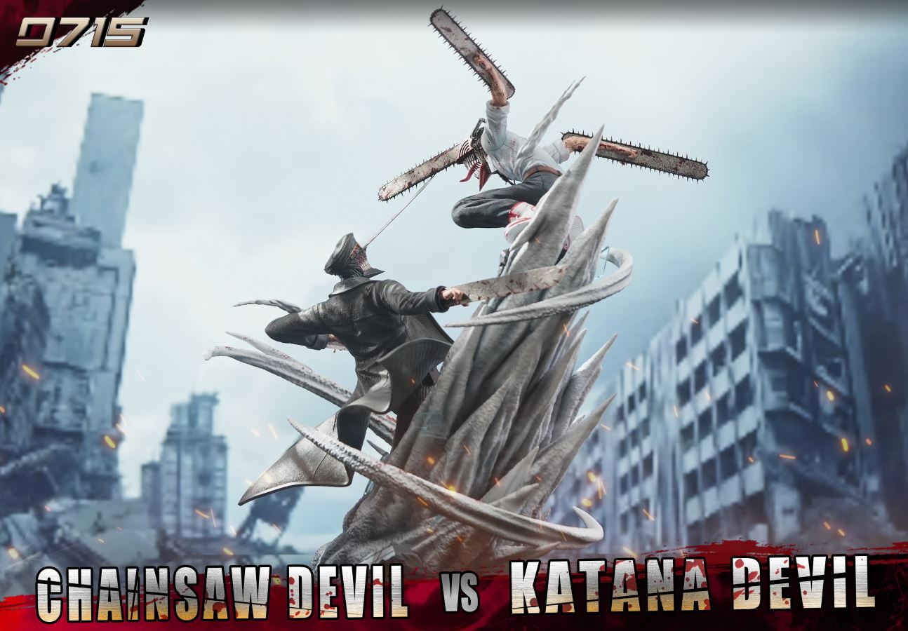 Chainsaw Devil vs Katana Devil - Chainsaw Man