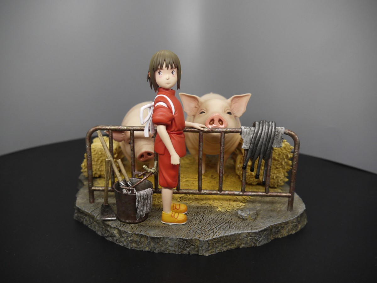 Chihiro and Her Parents - Spirited Away