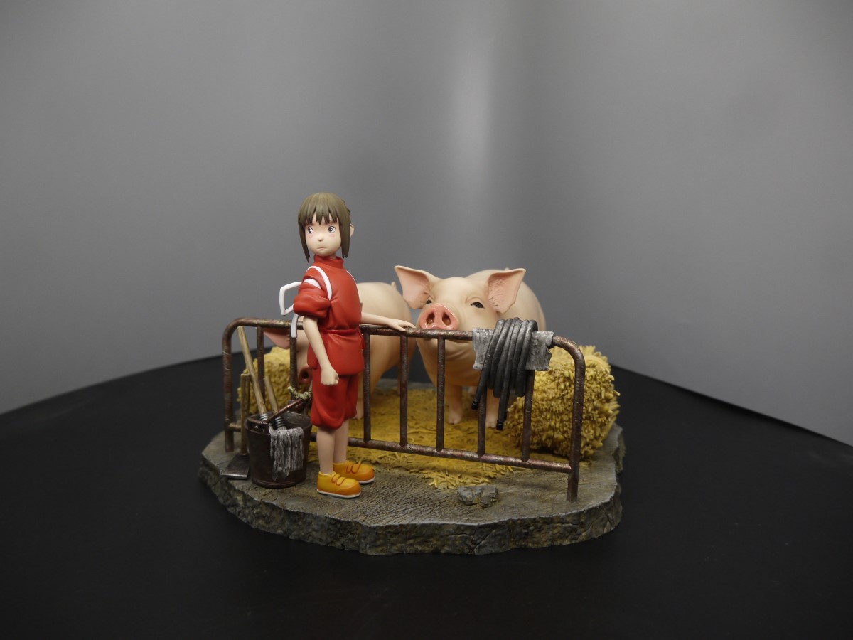 Chihiro and Her Parents - Spirited Away