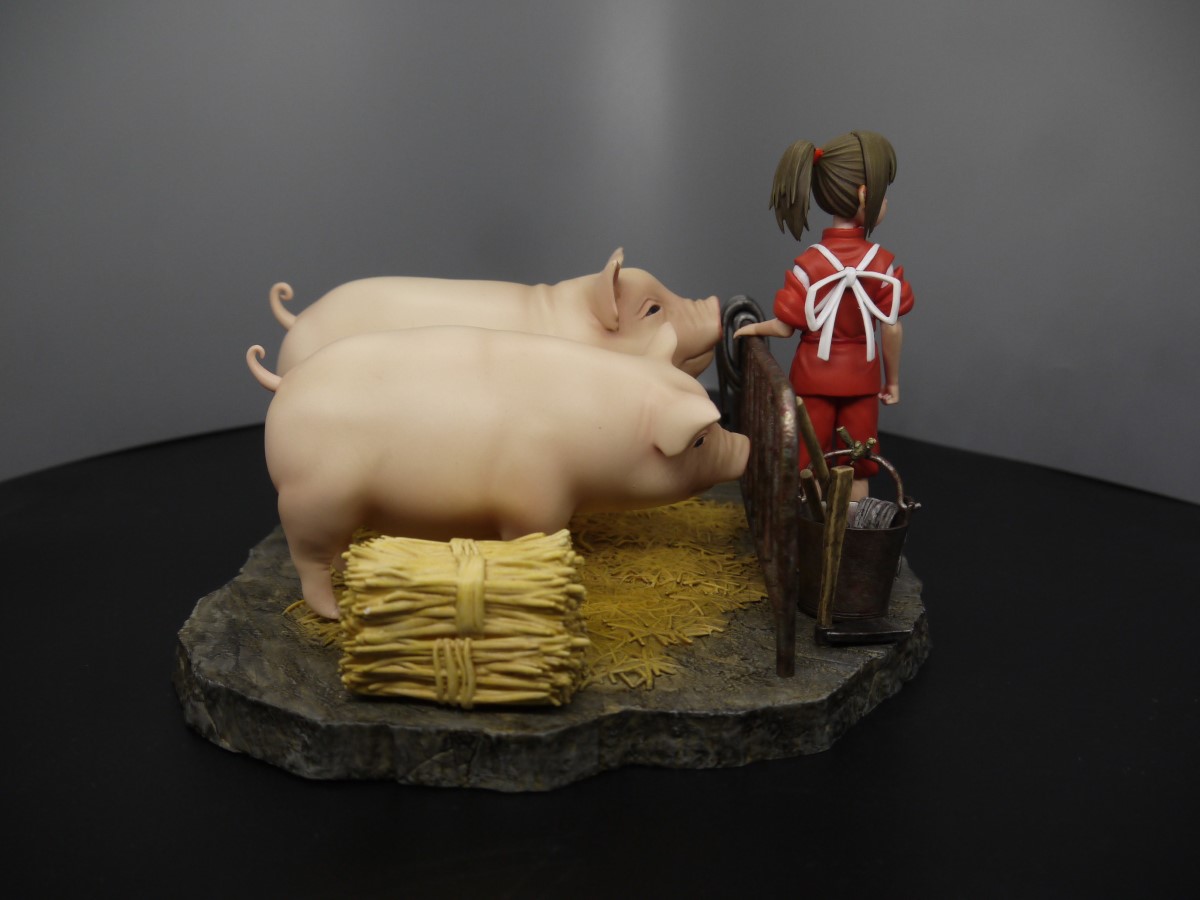 Chihiro and Her Parents - Spirited Away