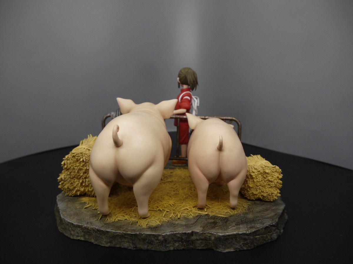 Chihiro and Her Parents - Spirited Away