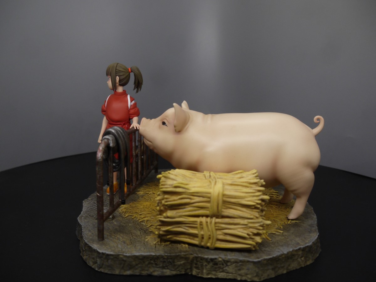 Chihiro and Her Parents - Spirited Away