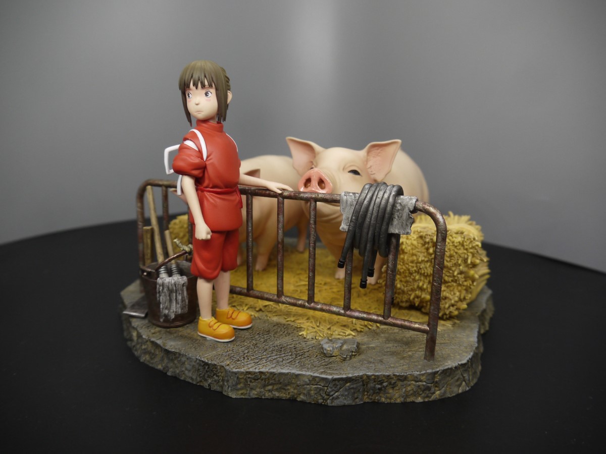 Chihiro and Her Parents - Spirited Away