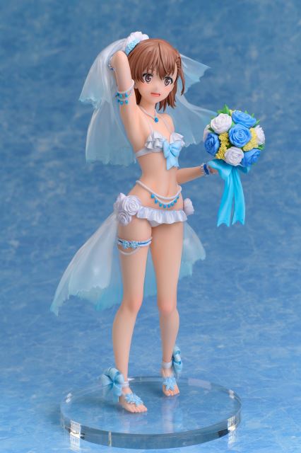 Toaru Kagaku no Railgun T Mikoto Misaka Wedding Swimsuit Ver. 1/7