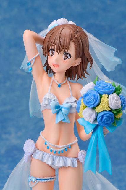 Toaru Kagaku no Railgun T Mikoto Misaka Wedding Swimsuit Ver. 1/7