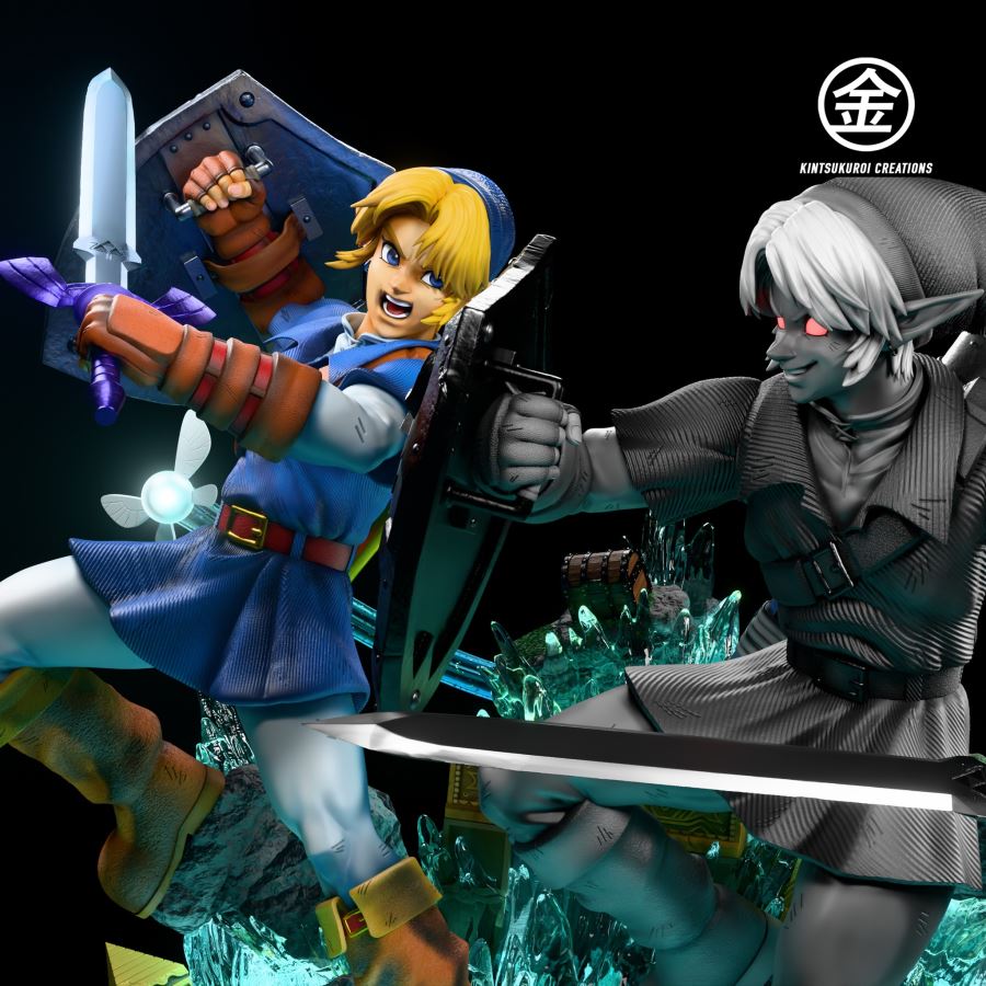 LINK VS DARK LINK - The Legend of Zelda