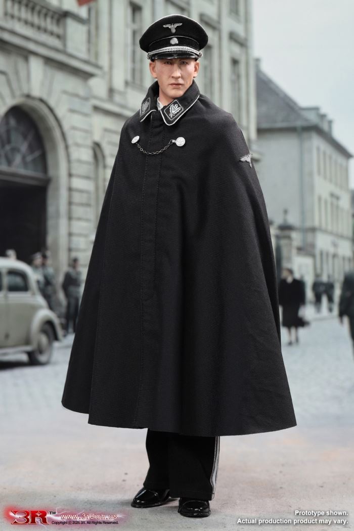 WWII German SS General Reinhard Heydrich (Black Dress Version) 1/6