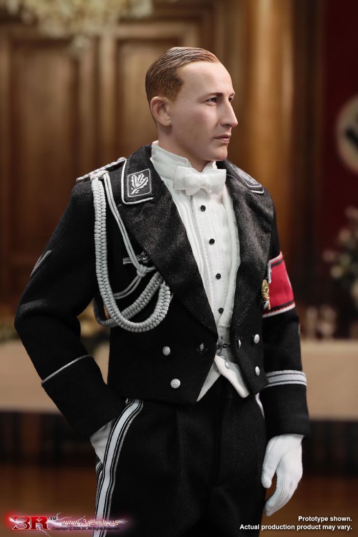 WWII German SS General Reinhard Heydrich (Black Dress Version) 1/6