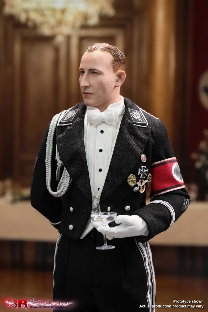 WWII German SS General Reinhard Heydrich (Black Dress Version) 1/6