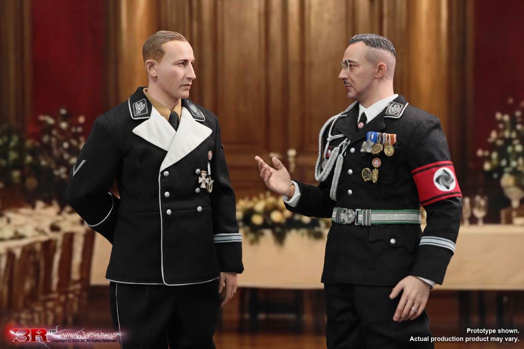 WWII German SS General Reinhard Heydrich (Black Dress Version) 1/6