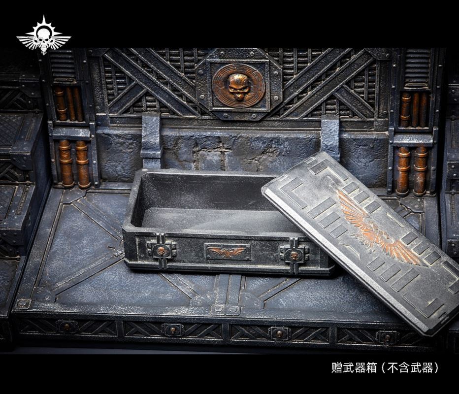 Steel Cast Warhammer Brother Mountain Base (Hive City Version)