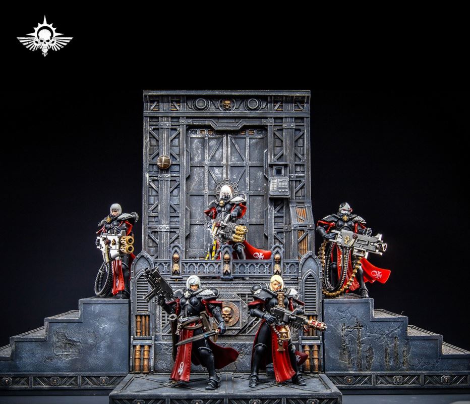 Steel Cast Warhammer Brother Mountain Base (Hive City Version)