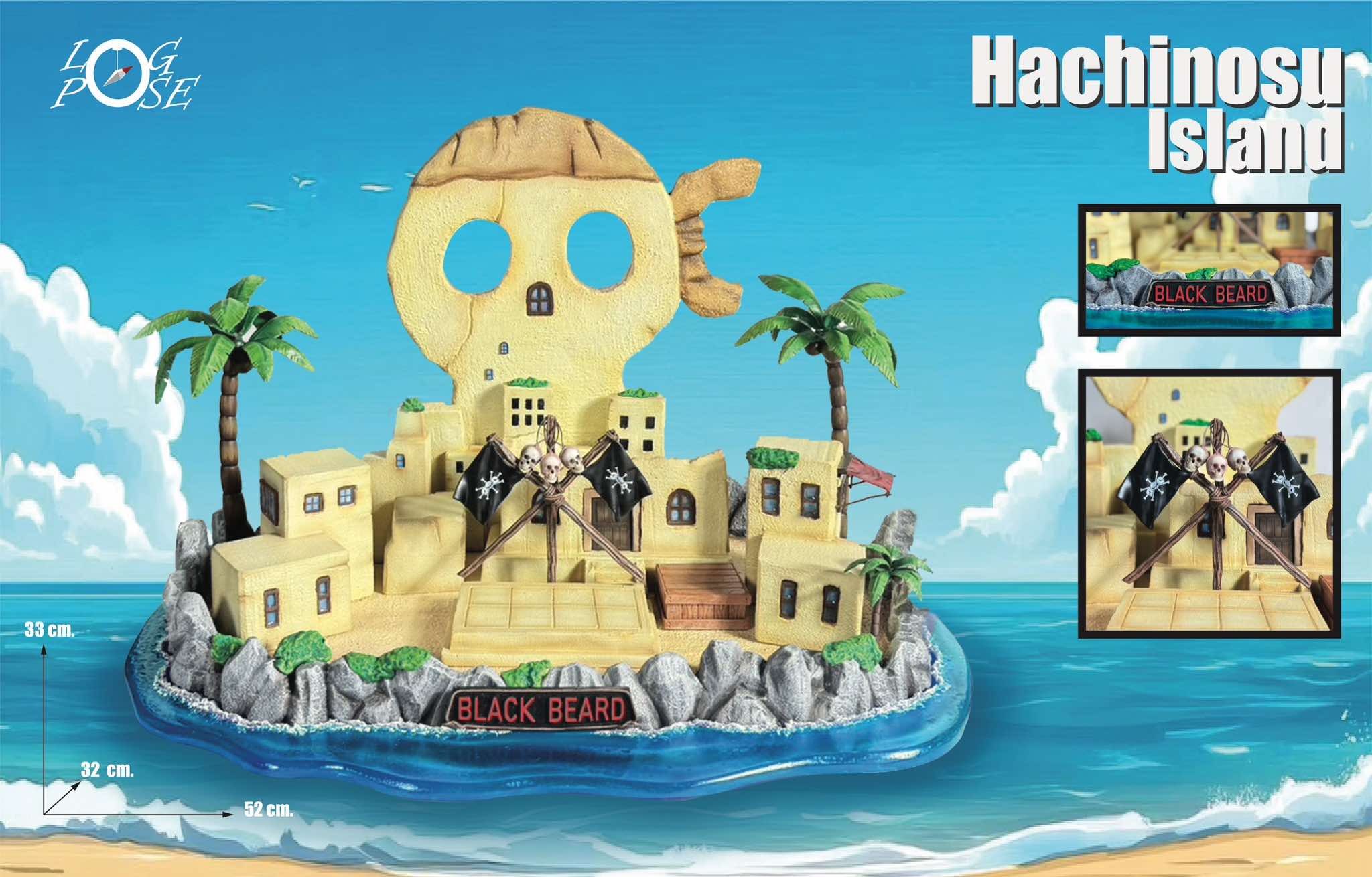 Hachinosu Island WCF Diorama Scene Base