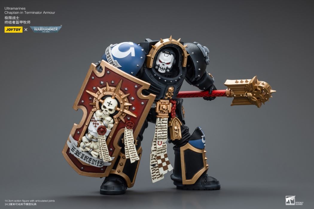 Dark Angels Mentor/Blood Angels Captain/Ultramarines Primaris Captain/Terminator Armor Priest 1/18