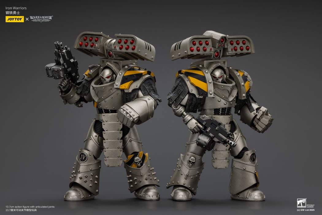 Iron Warriors Tactical Squad - Siege Terminator 2-Man Set / MK3 Tactical Squad 2-Man Set 1/18