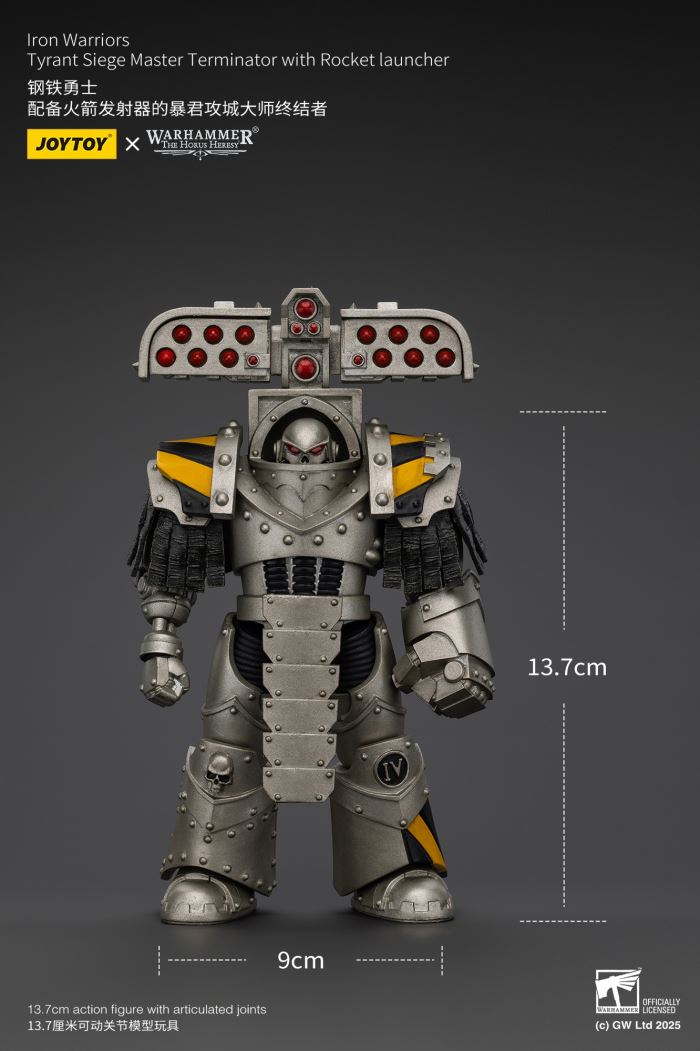 Iron Warriors Tactical Squad - Siege Terminator 2-Man Set / MK3 Tactical Squad 2-Man Set 1/18