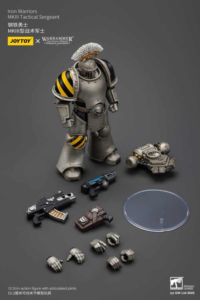 Iron Warriors Tactical Squad - Siege Terminator 2-Man Set / MK3 Tactical Squad 2-Man Set 1/18