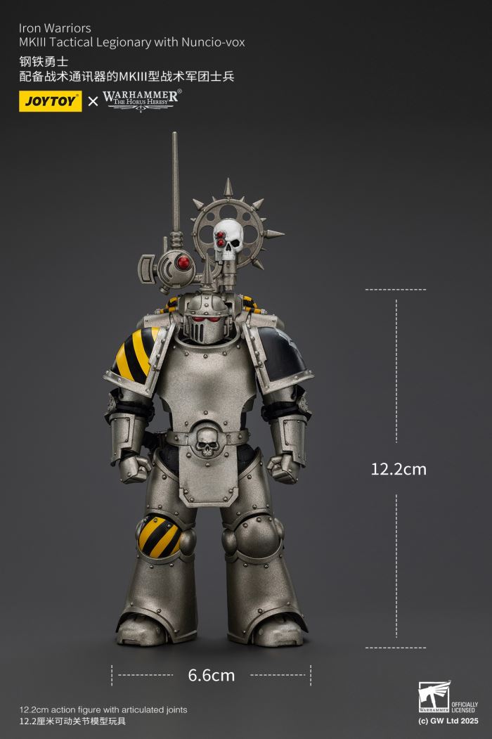 Iron Warriors Tactical Squad - Siege Terminator 2-Man Set / MK3 Tactical Squad 2-Man Set 1/18