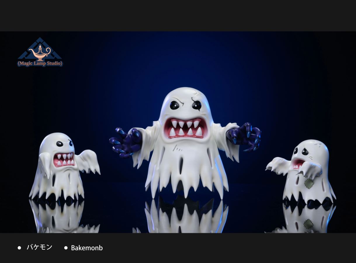 Fantomon, Bakemon and Koromon - Digimon