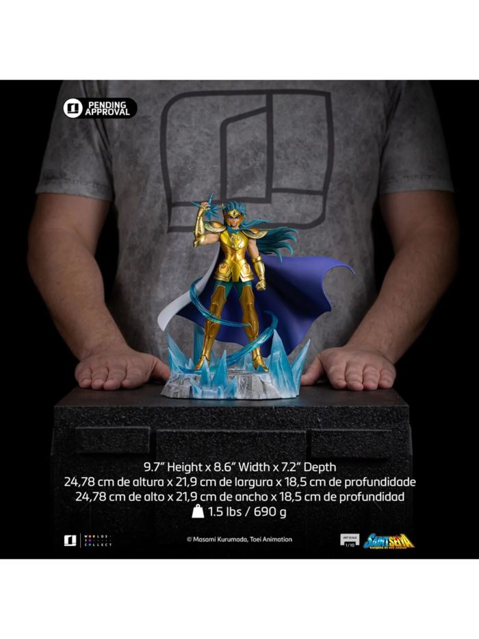 Saint Seiya - Aquarius Camus - Art Scale 1/10