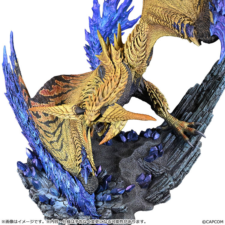 Capcom Figure Builder Creator's Model Monster Hunter Wilds Shining Thunder Wyvern Rey Dau