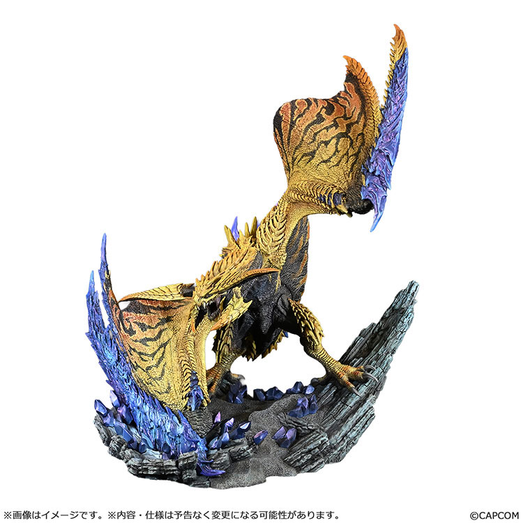 Capcom Figure Builder Creator's Model Monster Hunter Wilds Shining Thunder Wyvern Rey Dau