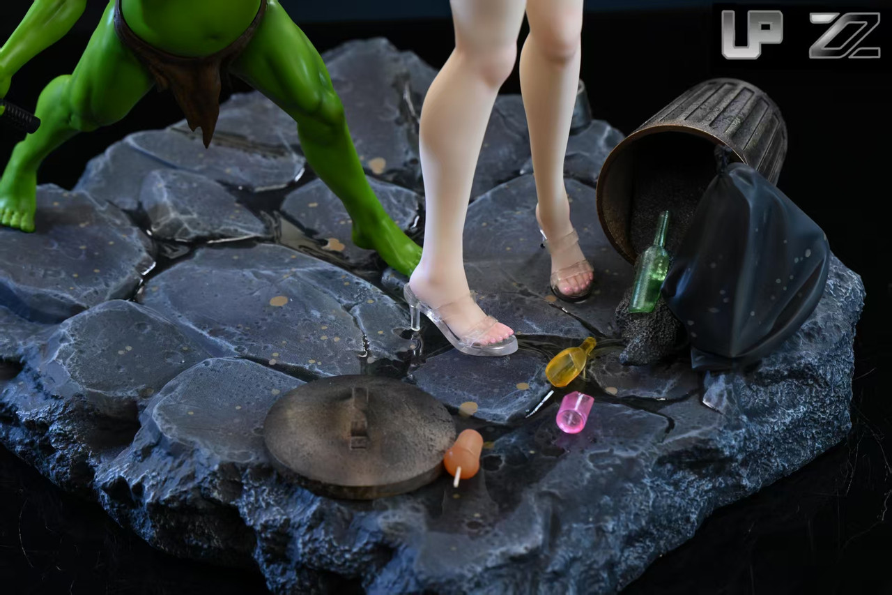 Elf Girl and Goblin 1/6