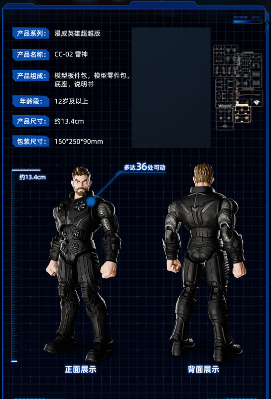 Marvel heroes-Championclass-CC-02 THOR