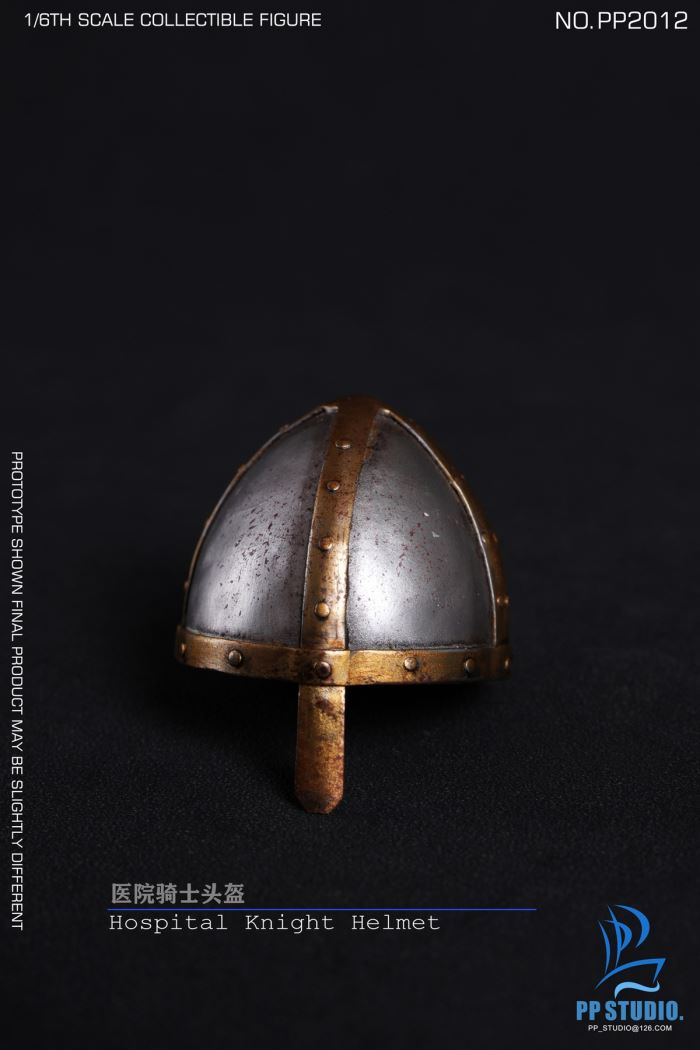 Teutonic Knight Alloy Helmet Set 1/6