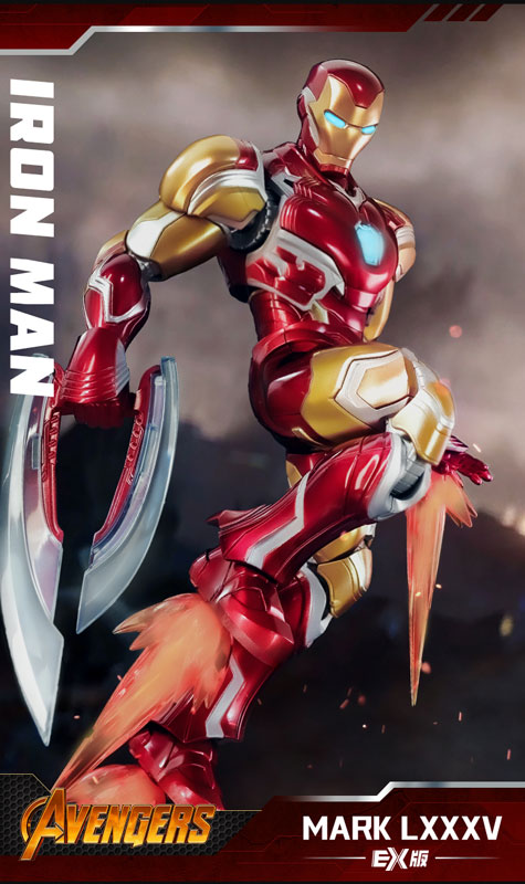Marvel heroes-Championclass-CC-01 Iron Man MK85 EX Plastic Kit (EX Edition)