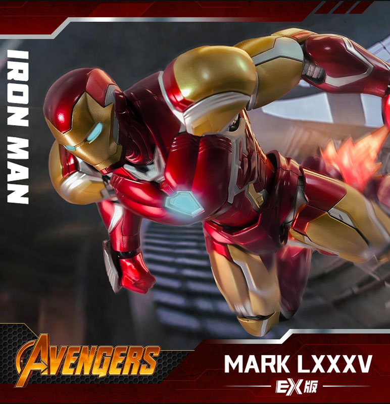 Marvel heroes-Championclass-CC-01 Iron Man MK85 EX Plastic Kit (EX Edition)
