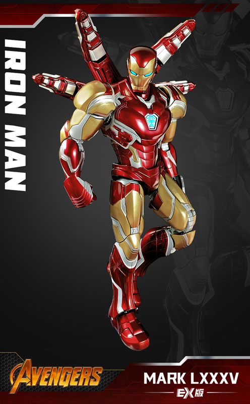Marvel heroes-Championclass-CC-01 Iron Man MK85 EX Plastic Kit (EX Edition)