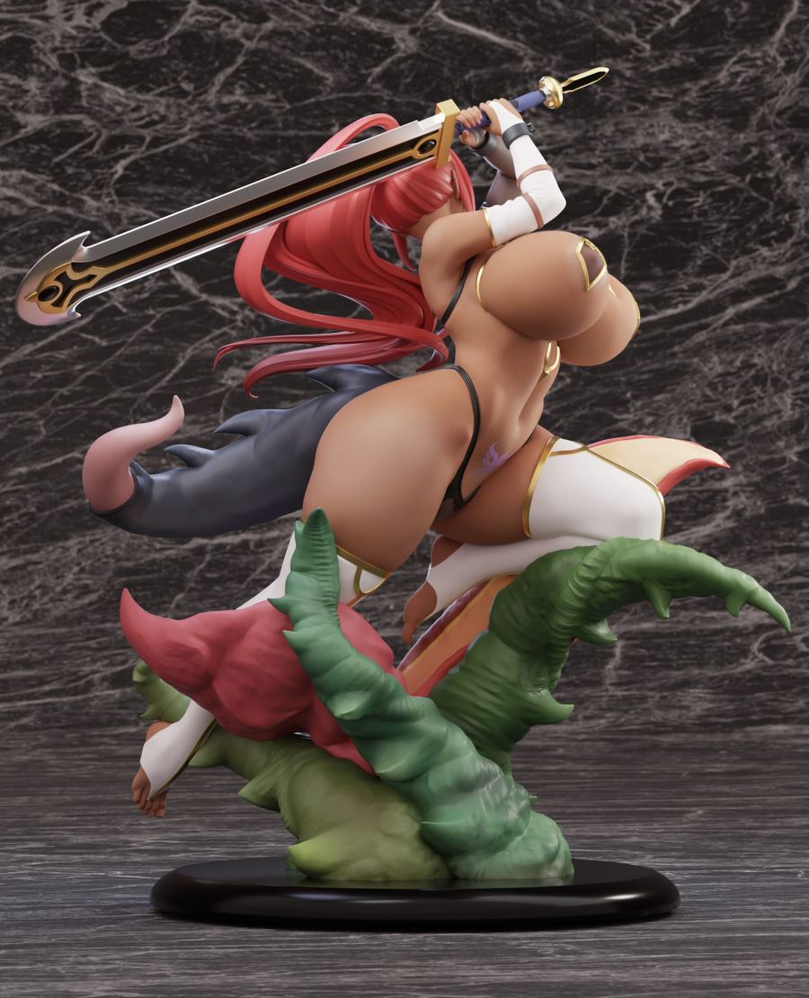 Original Silver Rank Adventurer Fire Dragon Rinea