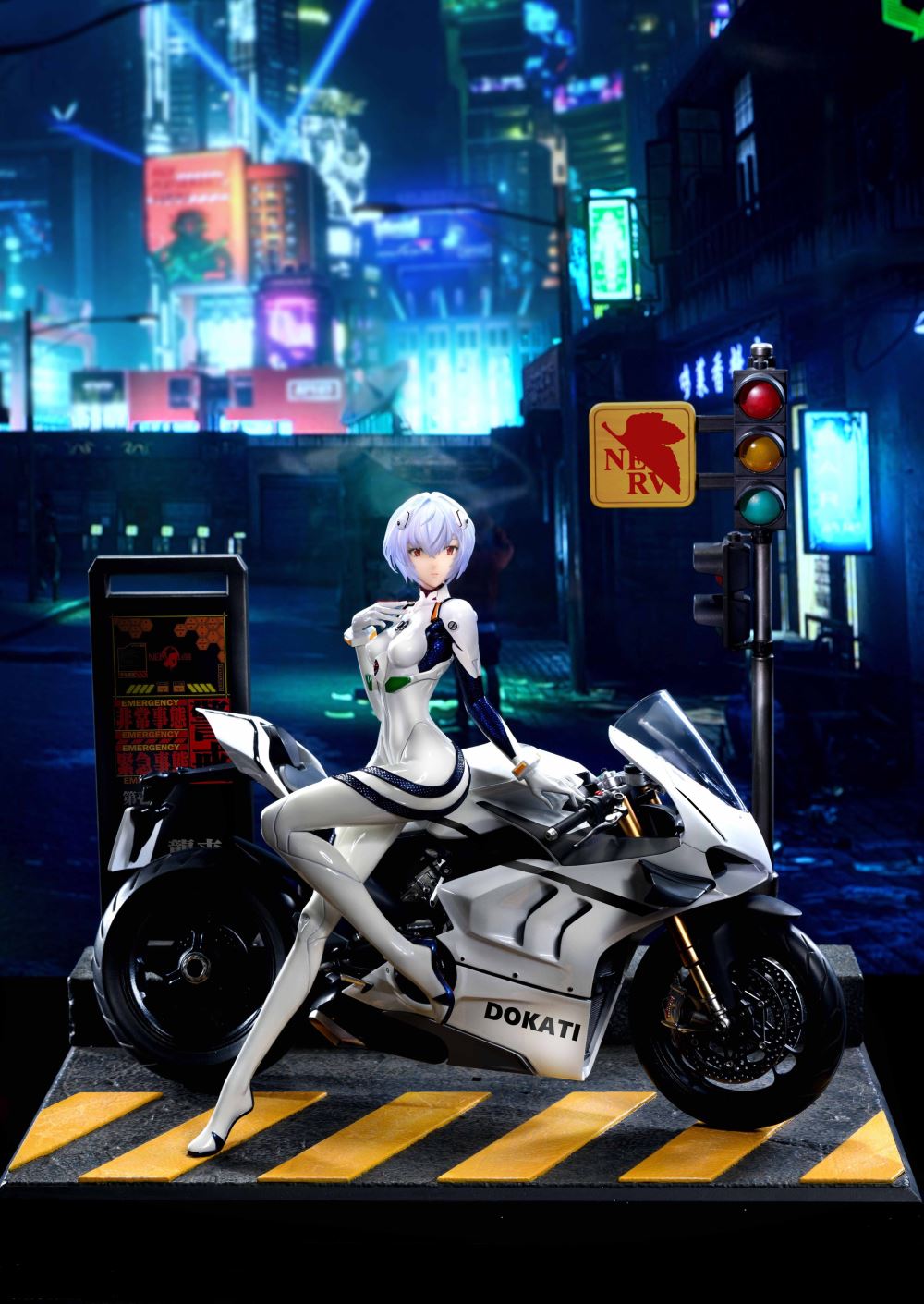 Motorcycle Ayanami Rei - Evangelion