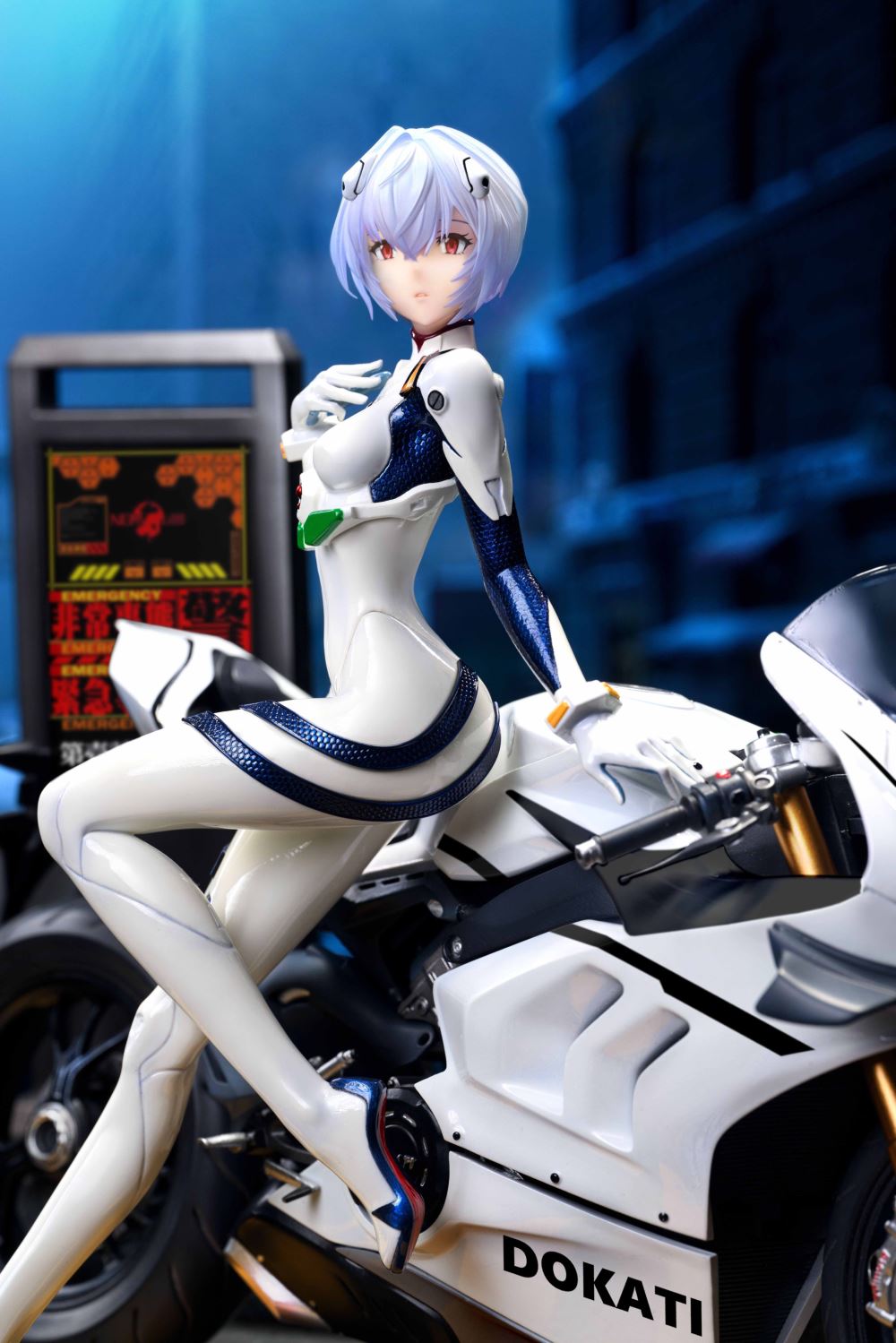 Motorcycle Ayanami Rei - Evangelion
